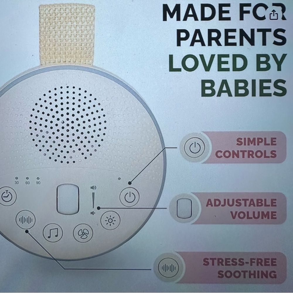 Portable Sound Machine - Cream - Picture 6 of 6